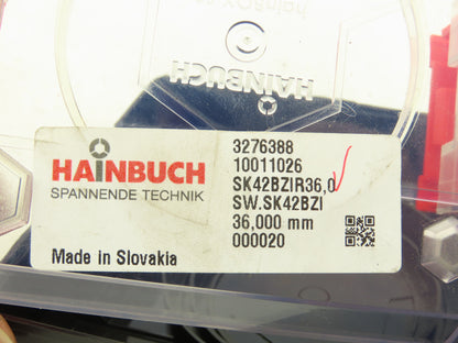 Hainbuch SK42BZIR36 Clamping Head Serrated Bore 36mm x 47mm OAL Chuck Type H