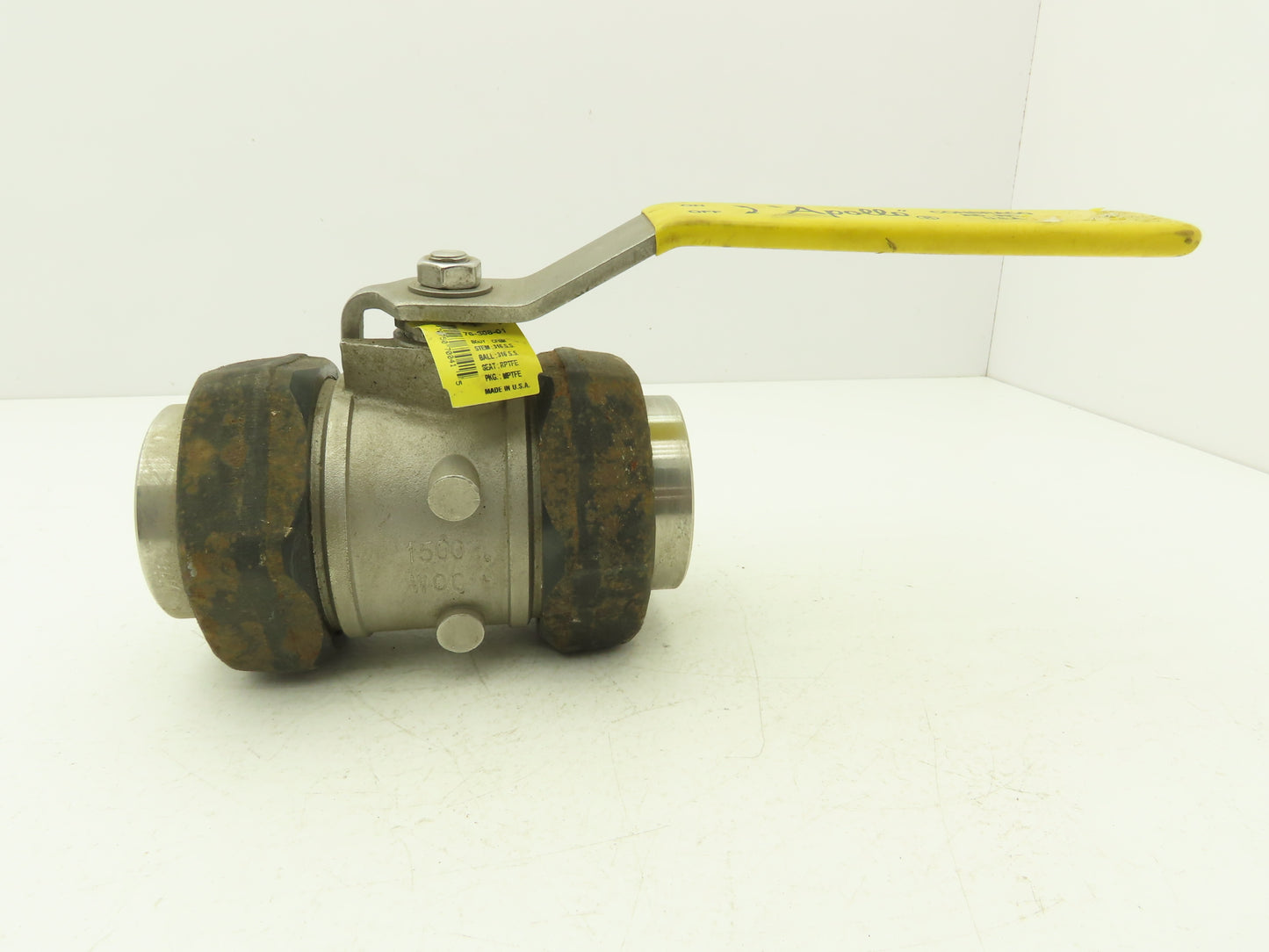 Apollo 76-308-01 2" NPT Ball Valve Stainless Steel Reduced Port 1500 WOG CF8M