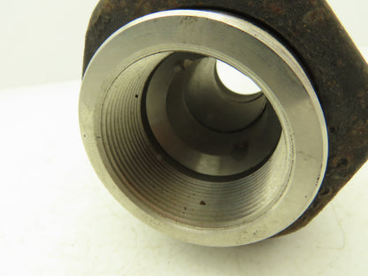 Apollo 76-308-01 2" NPT Ball Valve Stainless Steel Reduced Port 1500 WOG CF8M