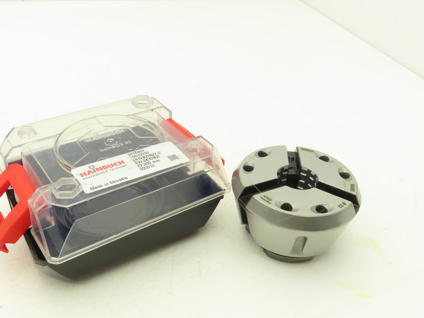 Hainbuch SK42BZIR22 Clamping Head Serrated Bore 22mm x 47mm OAL Chuck Type H