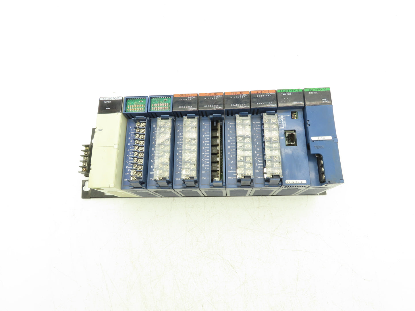Toyoda Machine Works Toyopuc PLC Chassis Rack CPU Processor I/O Module *Read