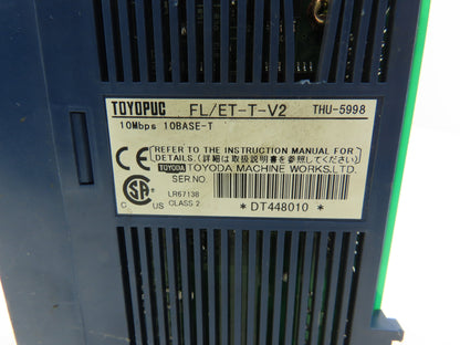 Toyoda Machine Works Toyopuc PLC Chassis Rack CPU Processor I/O Module *Read