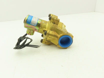 Honeywell Skinner L2LB6300 1" NPT Solenoid Operated Water Valve 5-300PSI 24VDC