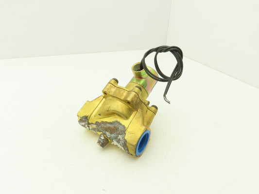 Honeywell Skinner L2LB6300 1" NPT Solenoid Operated Water Valve 5-300PSI 24VDC