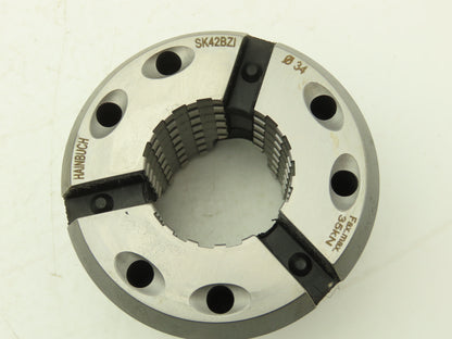Hainbuch SK42BZIR34.0 Clamping Head Serrated Bore 34mm x 47mm OAL Chuck Type H