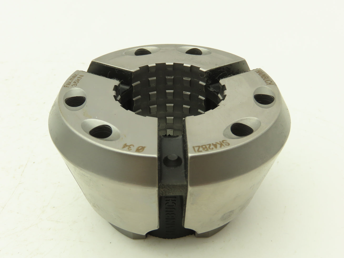 Hainbuch SK42BZIR34.0 Clamping Head Serrated Bore 34mm x 47mm OAL Chuck Type H