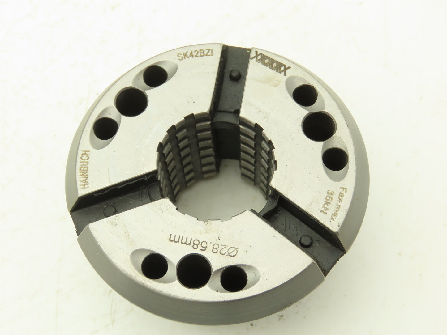 Hainbuch SK42BZIR28.58 Clamping Head Serrated Bore 28.58mm x 47mm OAL