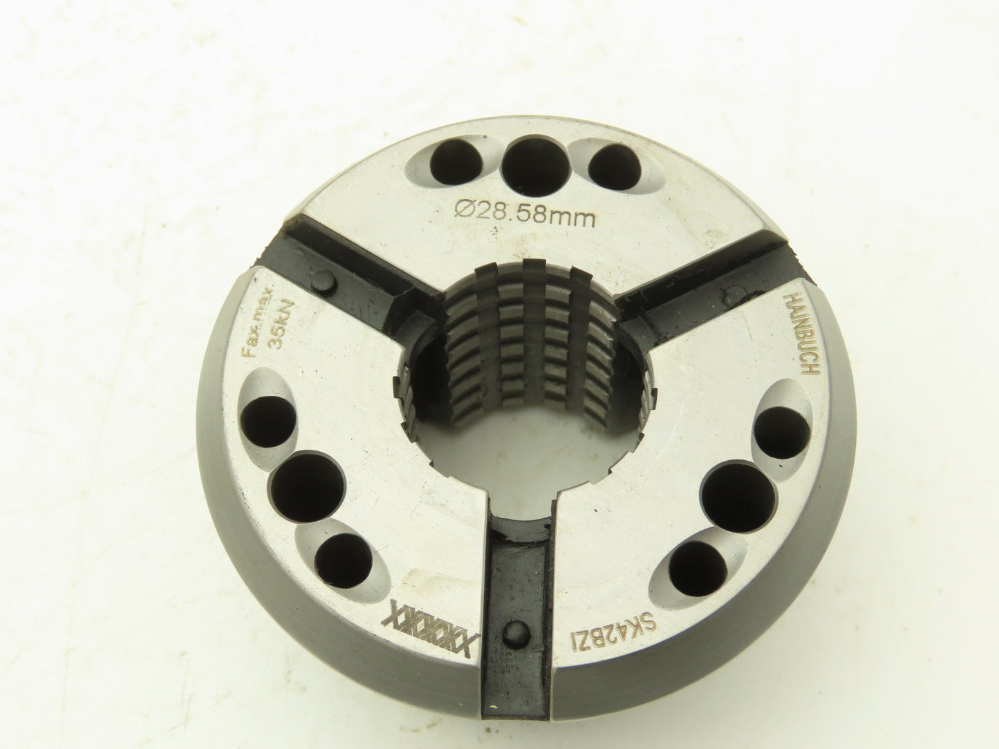 Hainbuch SK42BZIR28.58 Clamping Head Serrated Bore 28.58mm x 47mm OAL