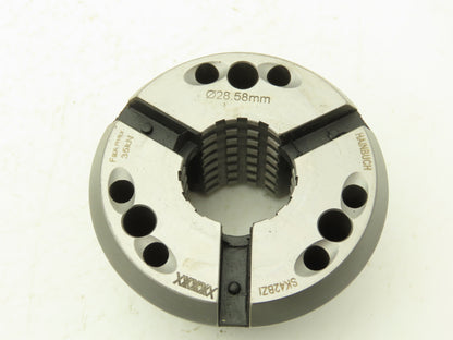 Hainbuch SK42BZIR28.58 Clamping Head Serrated Bore 28.58mm x 47mm OAL