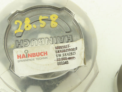 Hainbuch SK42BZIR28.58 Clamping Head Serrated Bore 28.58mm x 47mm OAL