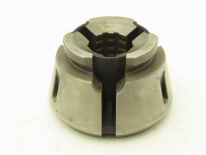 Hainbuch 3204441 Clamping Head Serrated Bore 25mm x 47mm OAL Chuck Type H