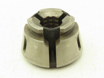 Hainbuch 3204441 Clamping Head Serrated Bore 25mm x 47mm OAL Chuck Type H