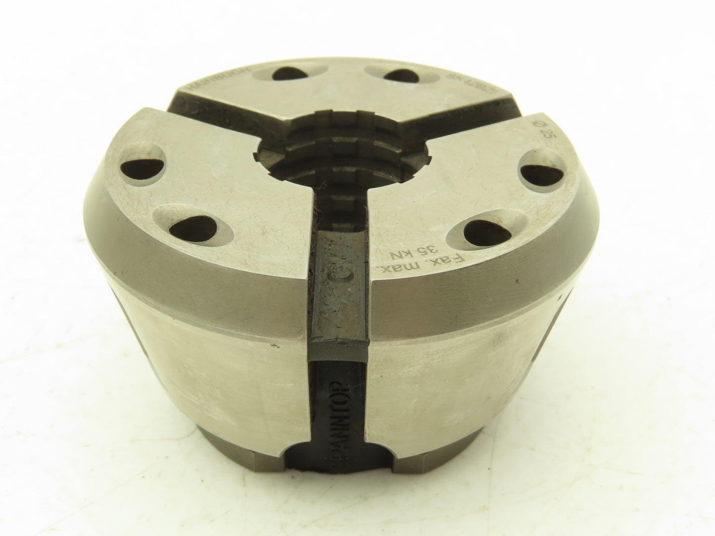 Hainbuch 3204441 Clamping Head Serrated Bore 25mm x 47mm OAL Chuck Type H