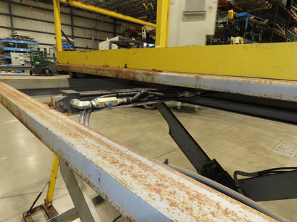 American 2000LB Electric Scissor Lift 96x60" Top 60" Travel Scaffold Work Dock