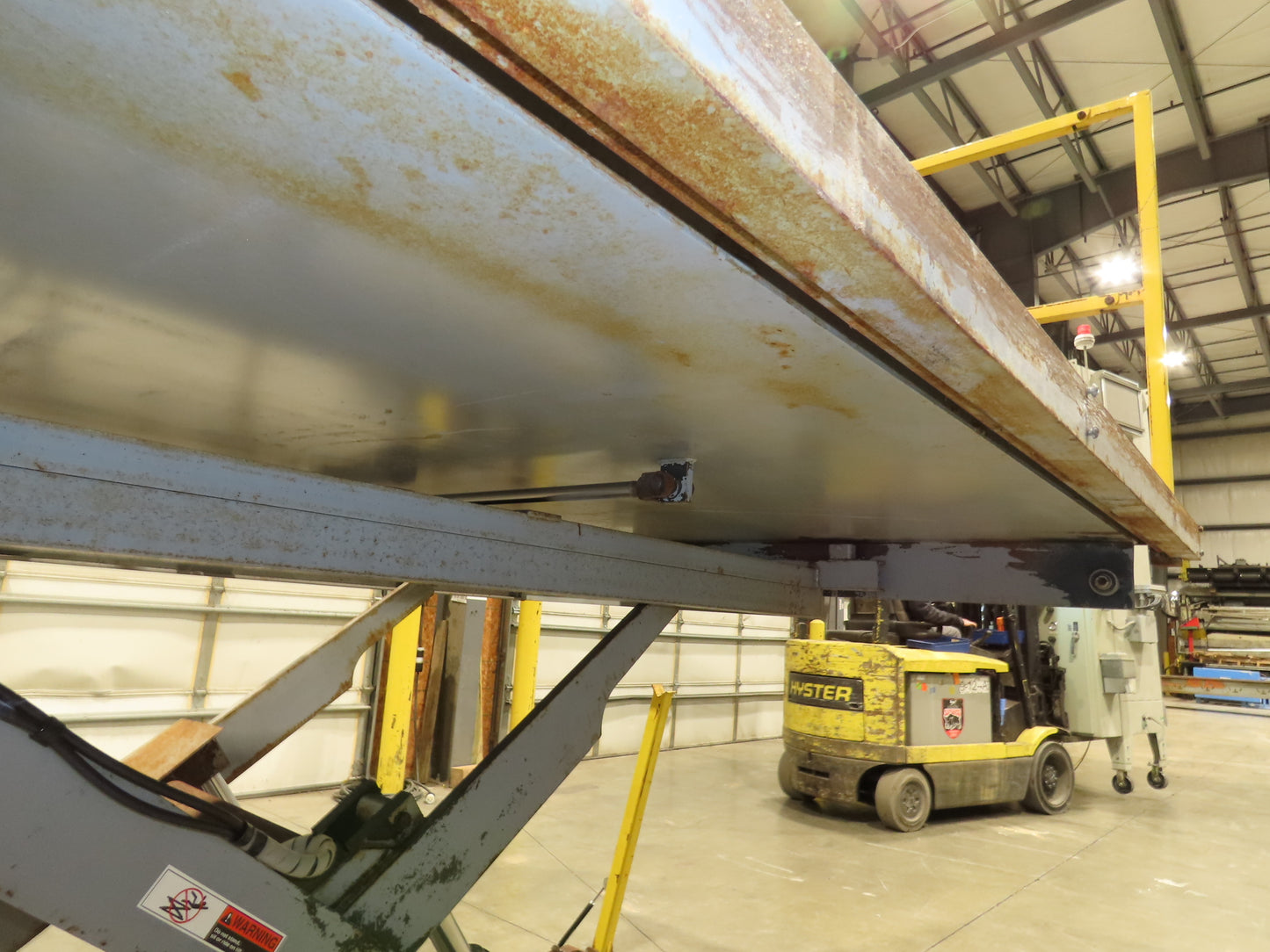 American 2000LB Electric Scissor Lift 96x60" Top 60" Travel Scaffold Work Dock