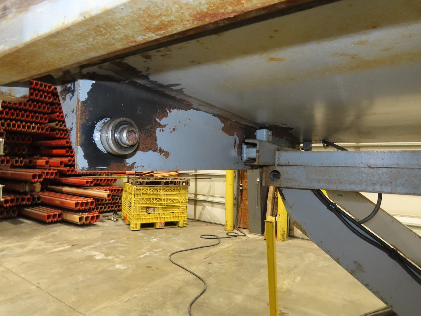 American 2000LB Electric Scissor Lift 96x60" Top 60" Travel Scaffold Work Dock