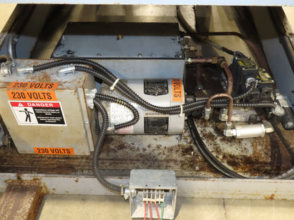 American 2000LB Electric Scissor Lift 96x60" Top 60" Travel Scaffold Work Dock