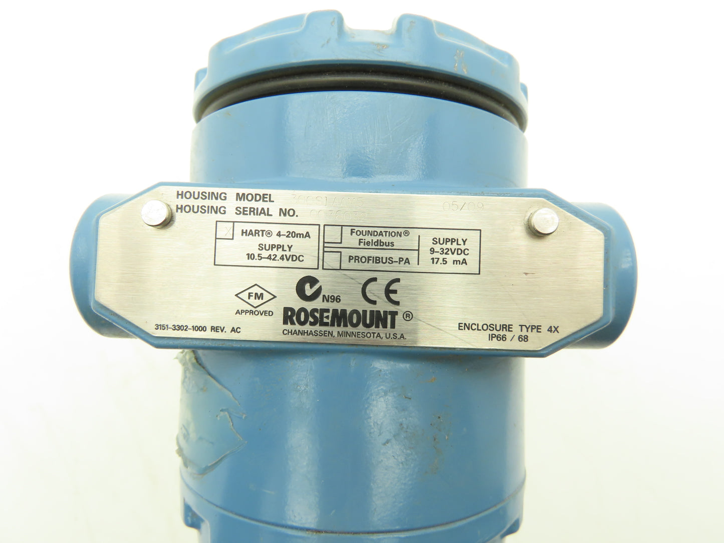 Rosemount 3051SFADL100CCHMS2T1K6032AA1A1M5Q4 Pressure Transmitter 1440 PSI