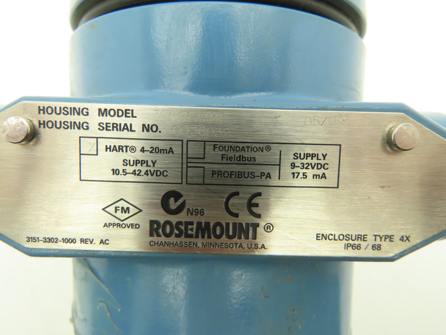 Rosemount 3051SFADL100CCHMS2T1K6032AA1A1M5Q4 Pressure Transmitter 1440 PSI