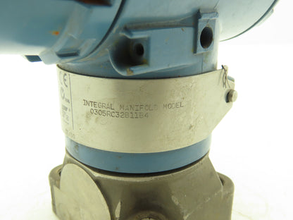 Rosemount 3051CD2F02A1AS5Q4A0190 Pressure Transmitter 3626 PSI 0-120 In-H2O