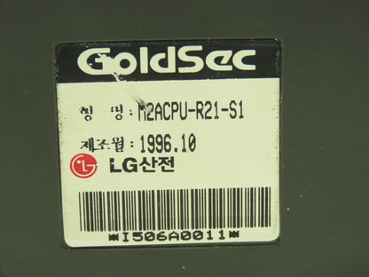LG Goldsec M2ACPU-R21-S1 PLC Digital I/O Speed Controller Module Datalink *Read