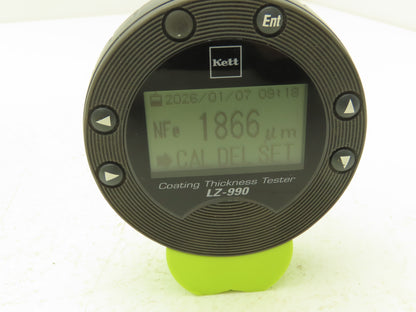 Kett LZ-990 Dual Film Thickness Guage Tester Both Ferrous/Non Ferrous Substrates