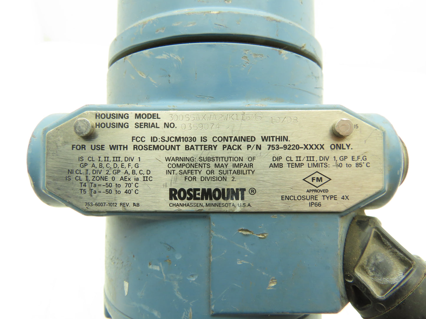 Rosemount 3051S2CG5A2A11X5AWA2WK1I5M5 Pressure Transmitter 300S5AXWA2WK1I5M5