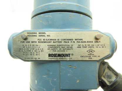 Rosemount 3051S2CG5A2A11X5AWA2WK1I5M5 Pressure Transmitter 300S5AXWA2WK1I5M5