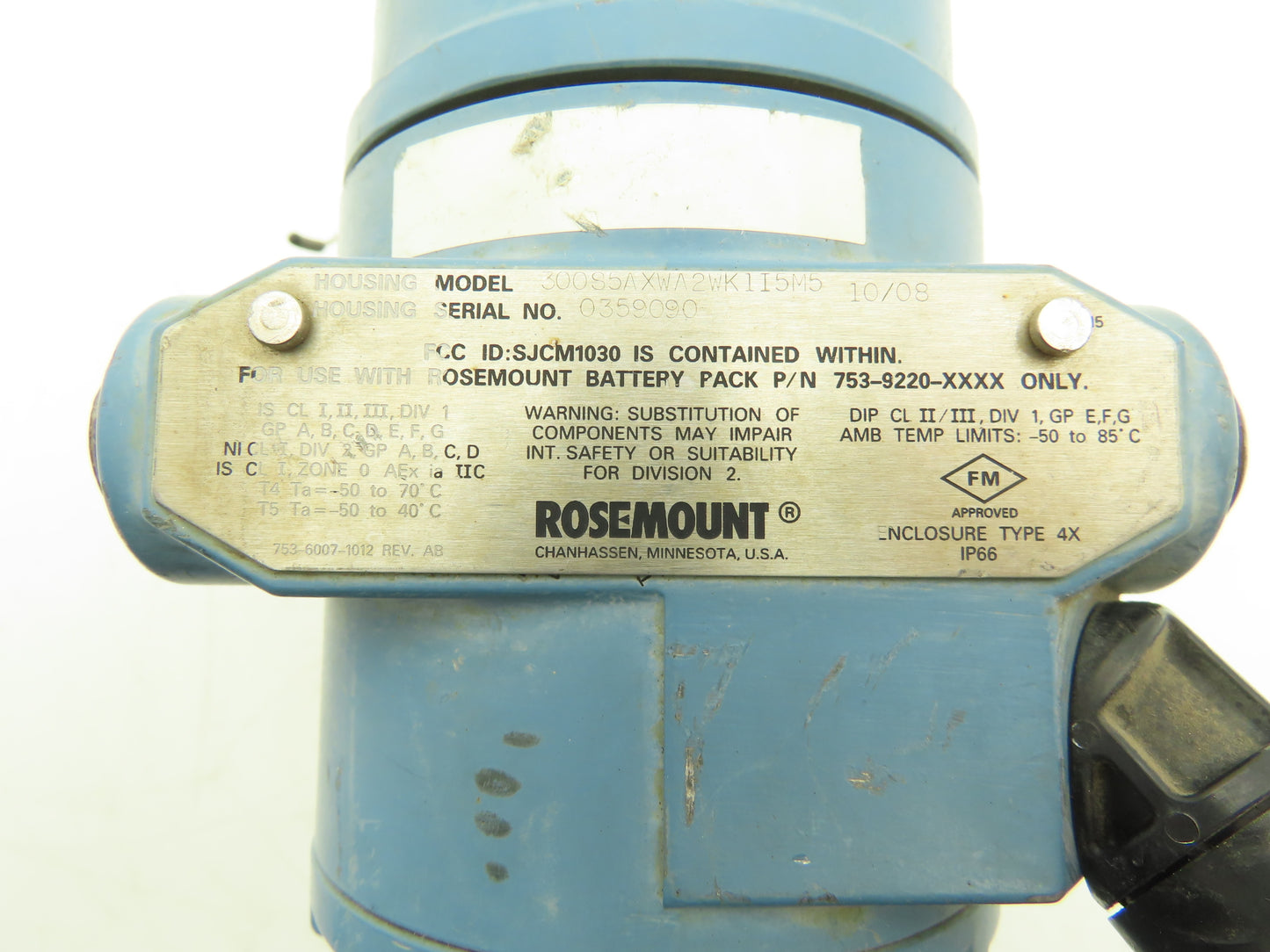 Rosemount 3051S2CG4A2A11X5AWA2WK1I5M5 Pressure Transmitter 300S5AXWA2WK1I5M5