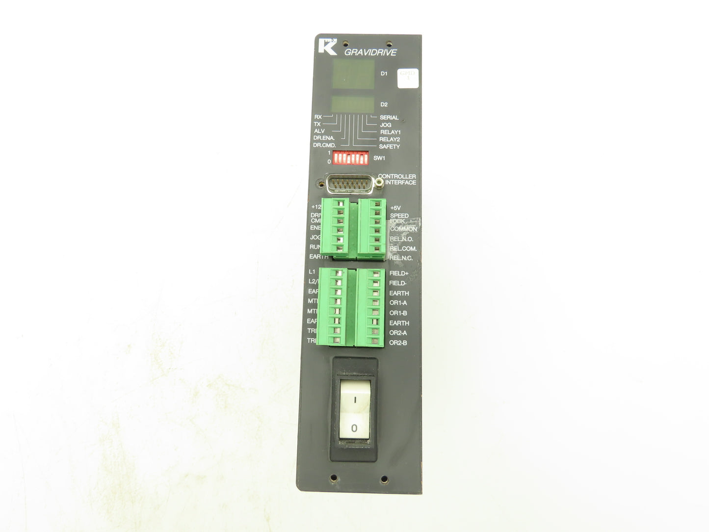 Ktron 2403-601060-B Gravidrive VFD Motor Drive Controller Interface 120VAC