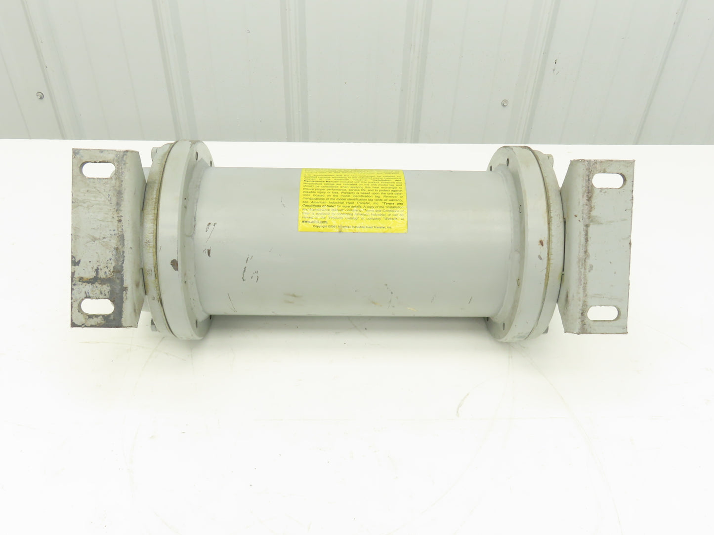 American Industrial CKS-1012-TB Shell & Tube Heat Exchanger 2-Pass 1.5"x2.25"NPT