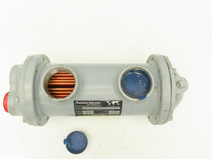 American Industrial CKS-1012-TB Shell & Tube Heat Exchanger 2-Pass 1.5"x2.25"NPT