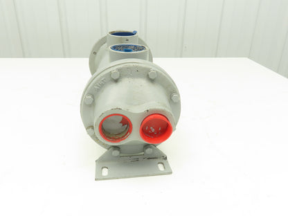 American Industrial CKS-1012-TB Shell & Tube Heat Exchanger 2-Pass 1.5"x2.25"NPT