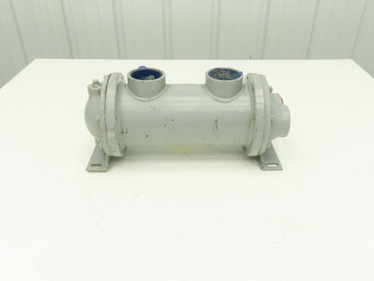 American Industrial CKS-1012-TB Shell & Tube Heat Exchanger 2-Pass 1.5"x2.25"NPT