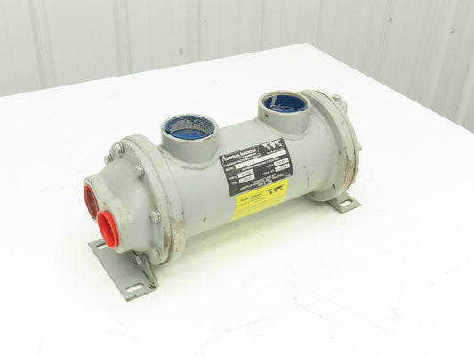 American Industrial CKS-1012-TB Shell & Tube Heat Exchanger 2-Pass 1.5"x2.25"NPT