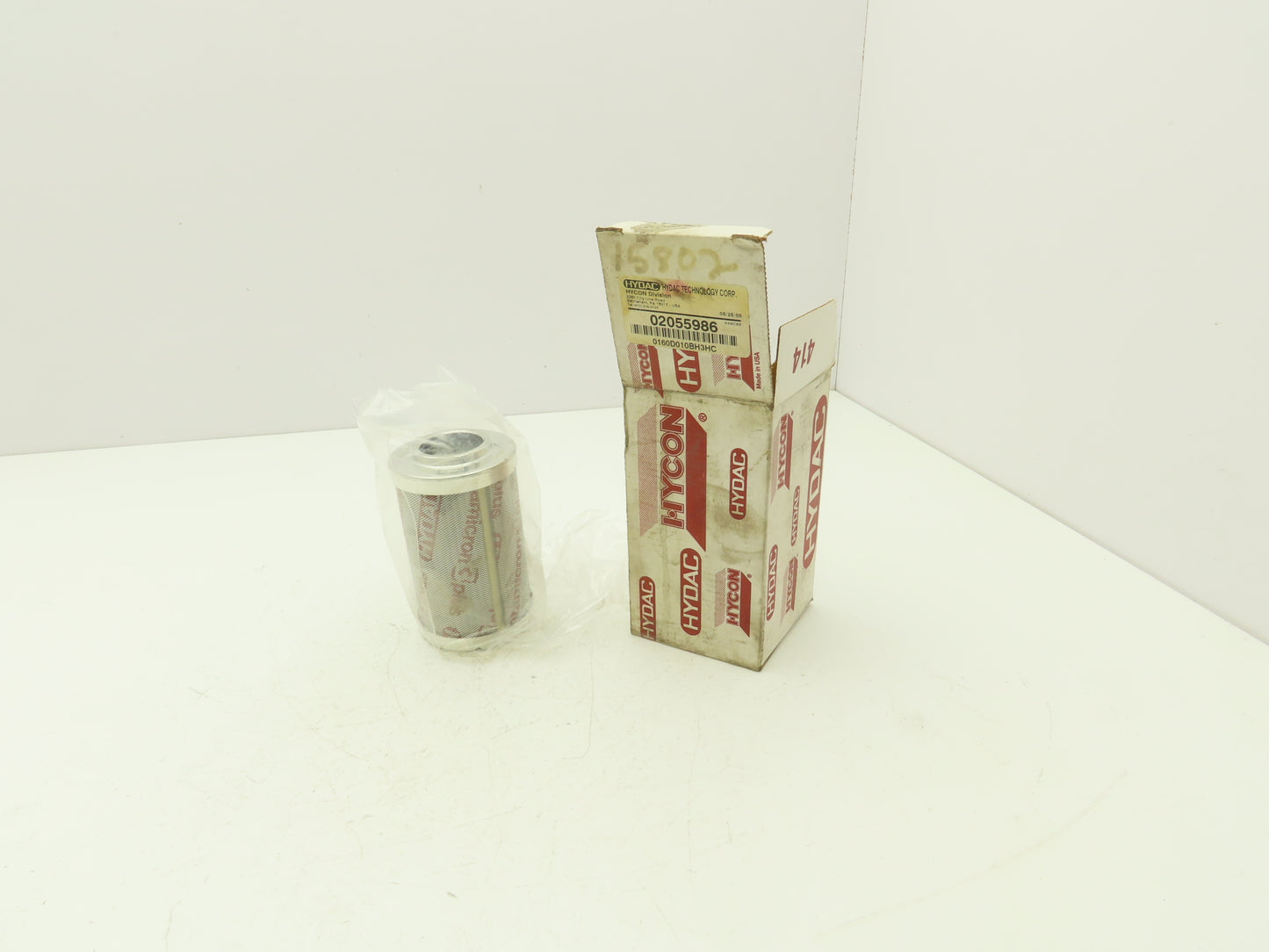 Hydac 0160D010BH3HC Hycon Hydraulic Pressure Filter Element 10 Micron 42GPM Max