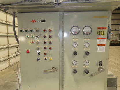 Gema Powder Coating Dust Collector Powder Recovery Reclaim System 12 Filters