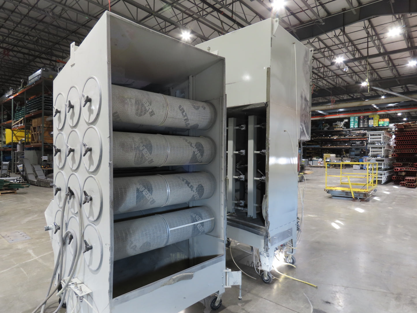 Gema Powder Coating Dust Collector Powder Recovery Reclaim System 12 Filters