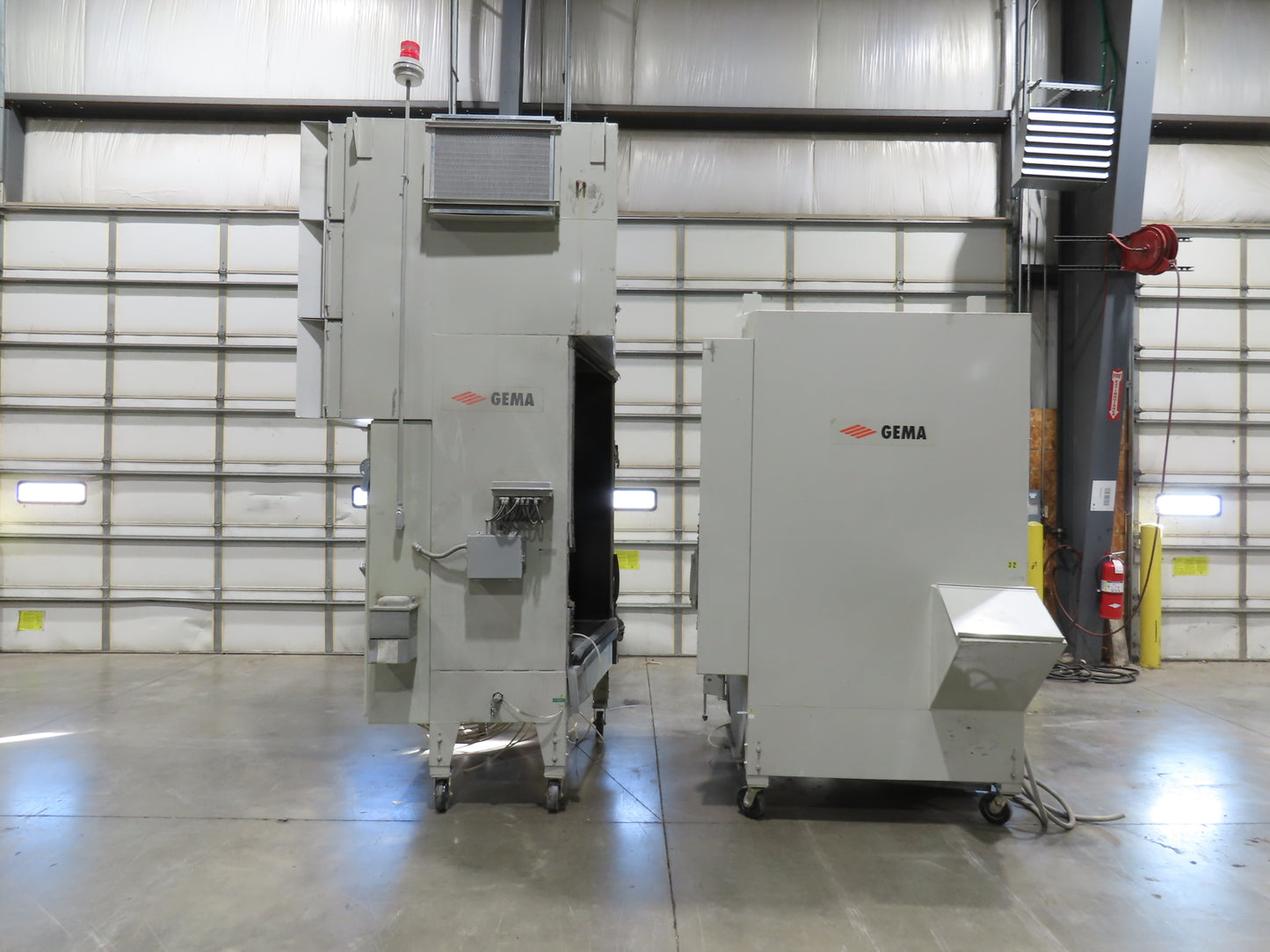 Gema Powder Coating Dust Collector Powder Recovery Reclaim System 12 Filters