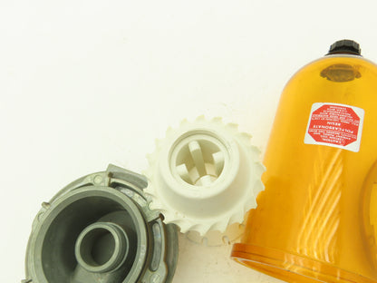 Schrader Bellows 3538-1000 Pneumatic Lubricator Air Filter 1" NPT Poly Bowl