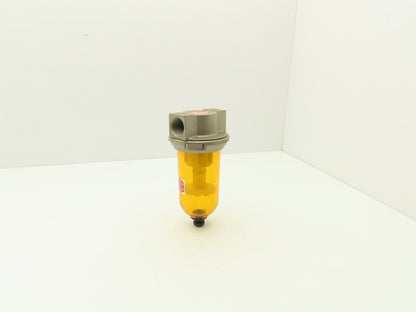 Schrader Bellows 3538-1000 Pneumatic Lubricator Air Filter 1" NPT Poly Bowl
