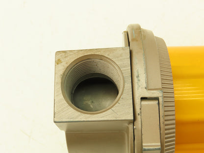 Schrader Bellows 3538-1000 Pneumatic Lubricator Air Filter 1" NPT Poly Bowl