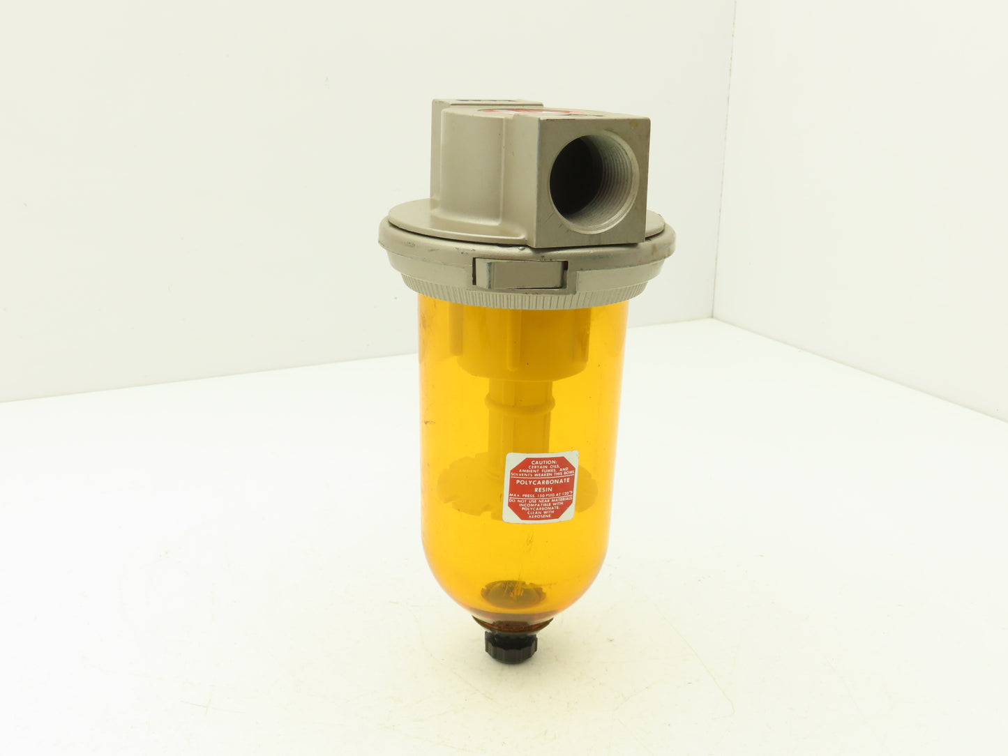 Schrader Bellows 3538-1000 Pneumatic Lubricator Air Filter 1" NPT Poly Bowl