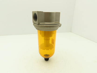 Schrader Bellows 3538-1000 Pneumatic Lubricator Air Filter 1" NPT Poly Bowl