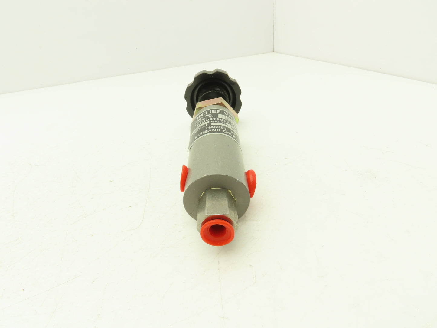 Haskel Relief Valve 300-3000 PSIG 1/4" Flared Fittings