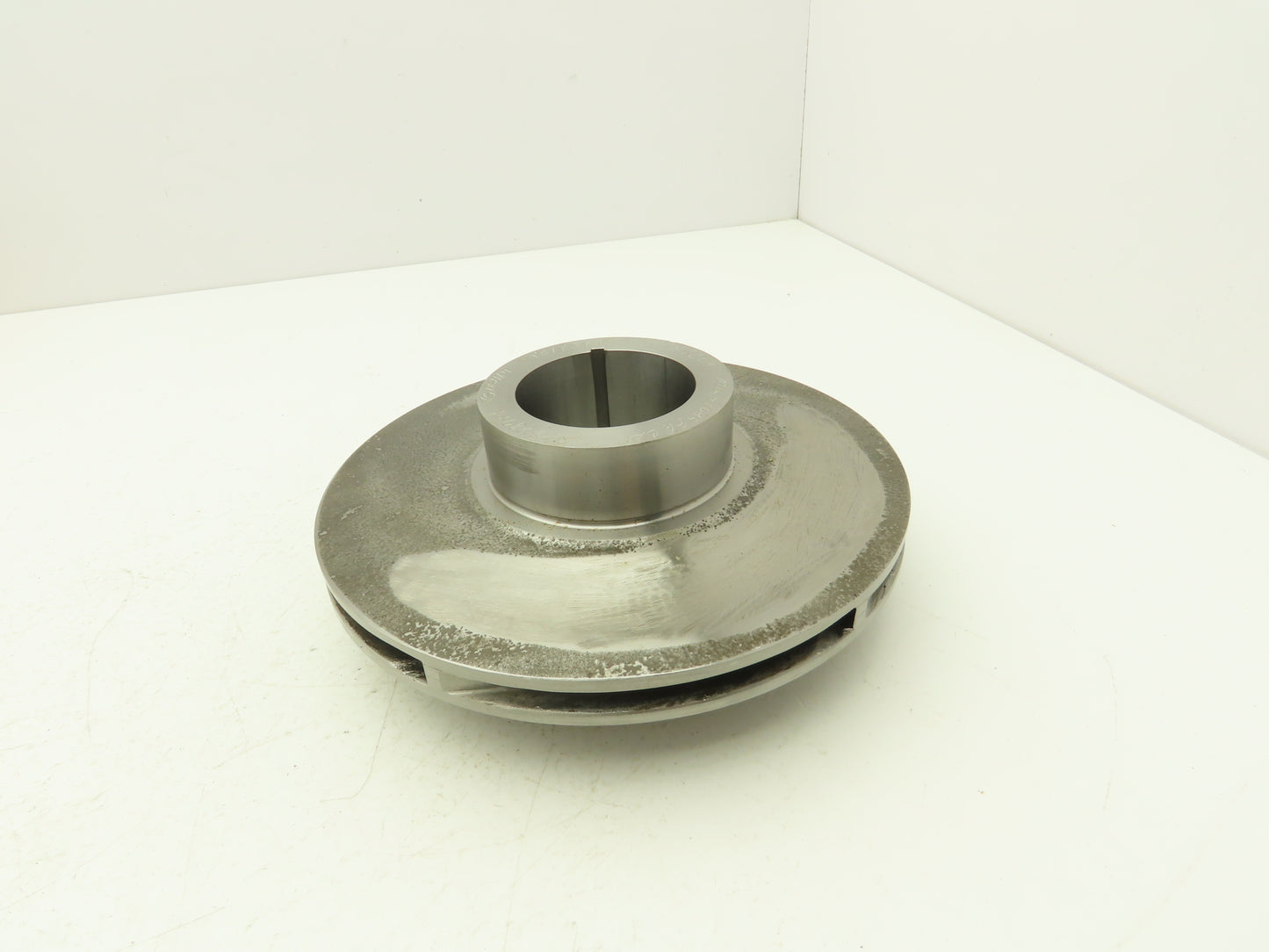 Centrifugal Pump Impeller 60mm Keyed Bore 203mm OD Steel