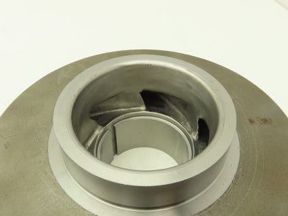 Centrifugal Pump Impeller 60mm Keyed Bore 203mm OD Steel