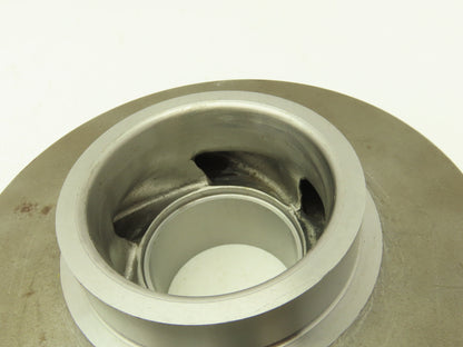 Centrifugal Pump Impeller 60mm Keyed Bore 203mm OD Steel