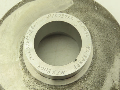 Centrifugal Pump Impeller 60mm Keyed Bore 203mm OD Steel