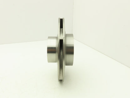 Centrifugal Pump Impeller 60mm Keyed Bore 203mm OD Steel